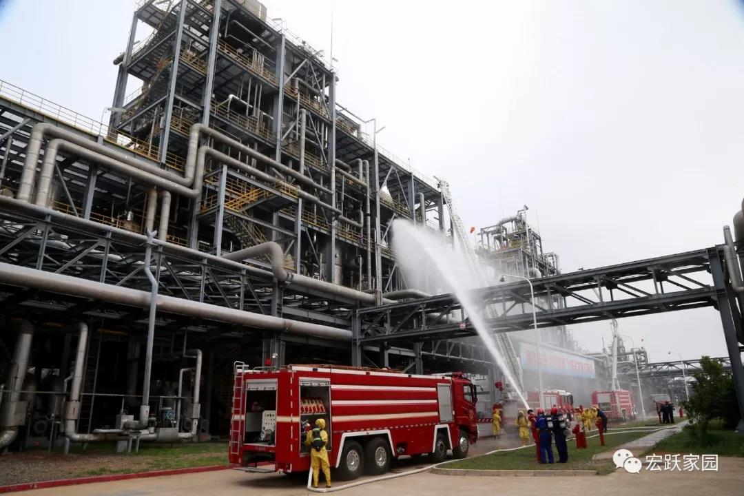 葫芦岛市在连石化工举办“2019年葫芦岛市危险化学品事故应急救援演练”